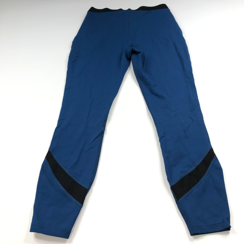 Betabrand Vitalize Large Long (Fit 31W 28L) High Rise Tapered Pants Blue W1673